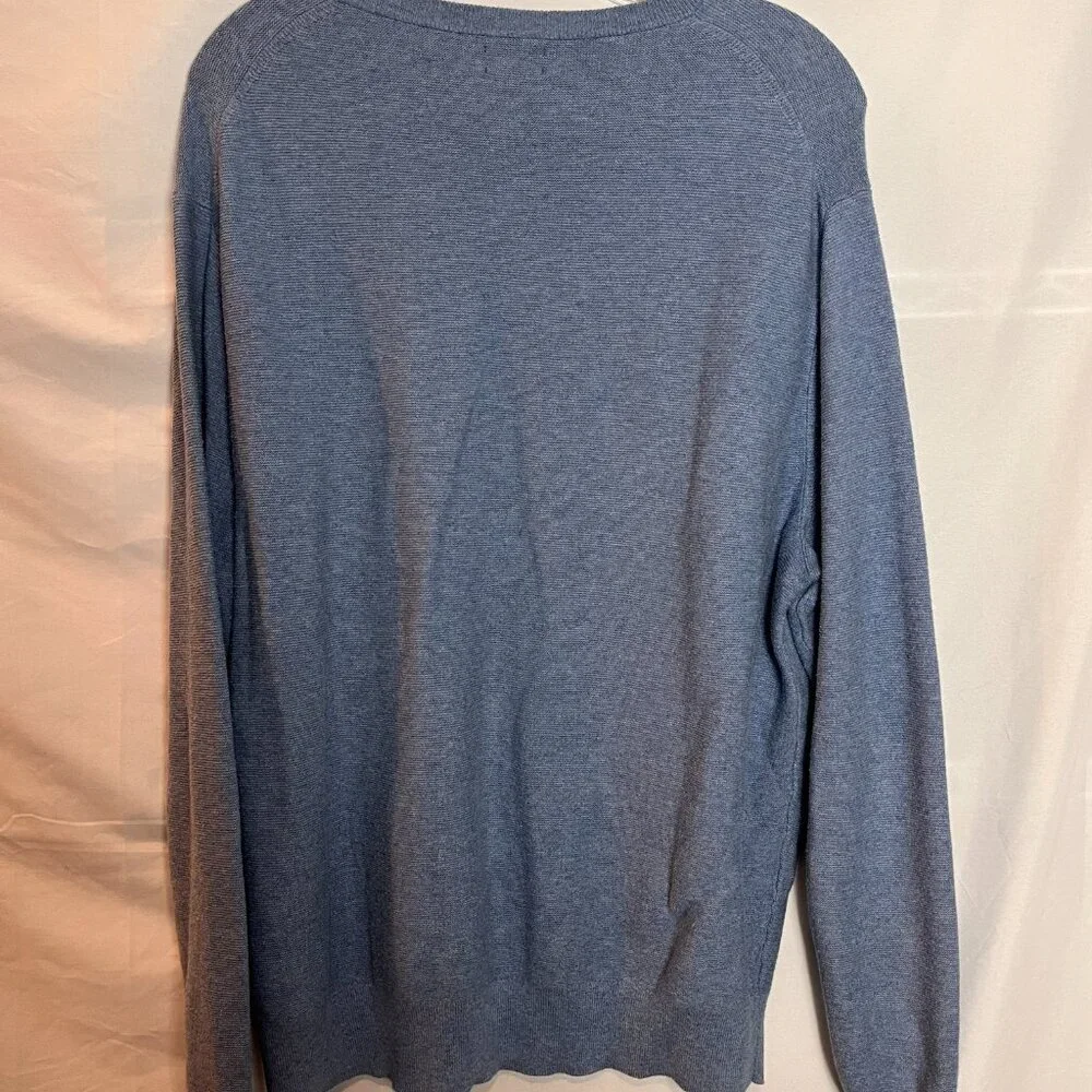 Men's (Unisex) Blue 100% cotton J. Crew Crewneck sweater, Size L